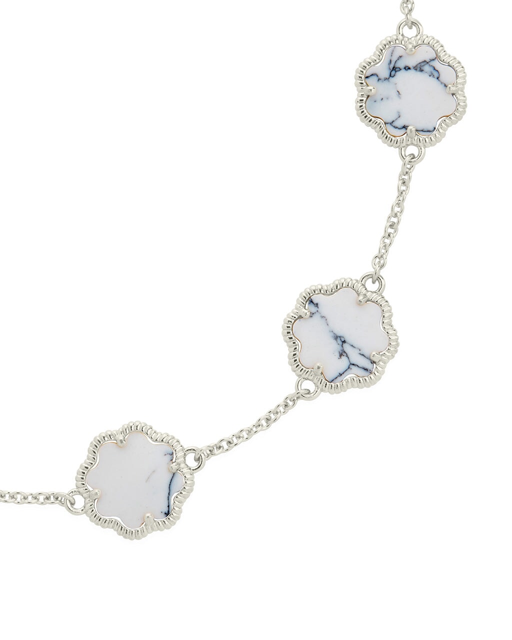 Rose Petal Station Bracelet