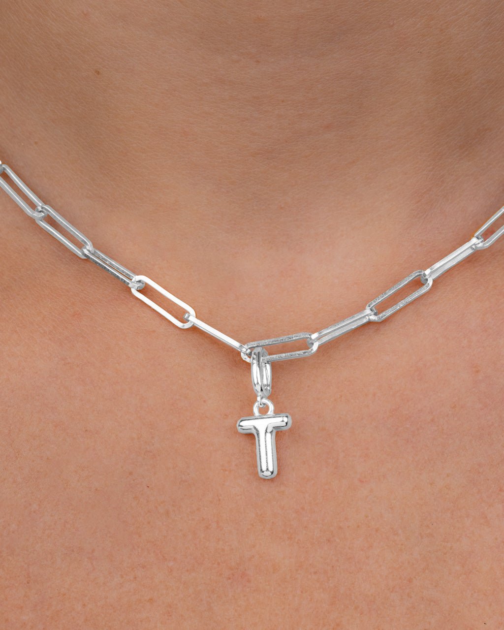 Sterling Silver Initial Charm