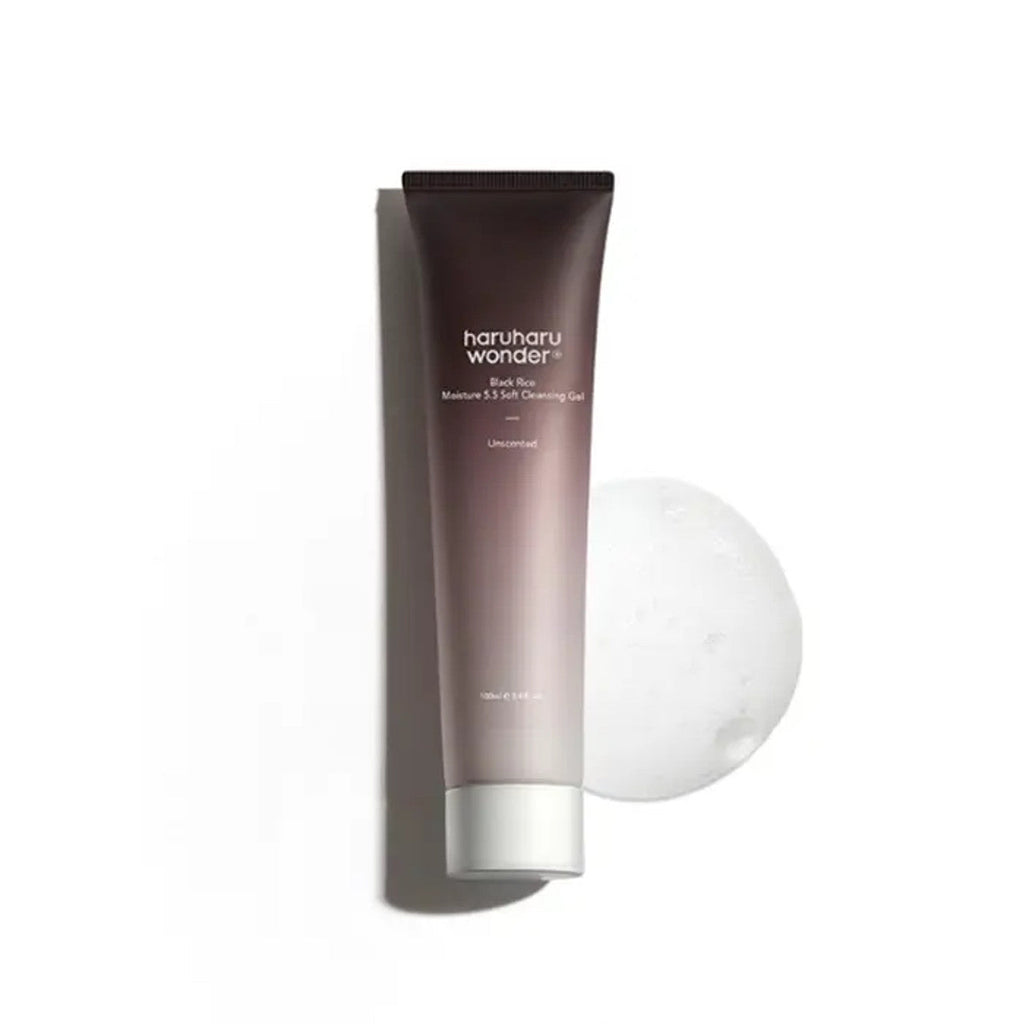 Haruharu Wonder Black Rice Moisture 5.5 Soft Cleansing Gel