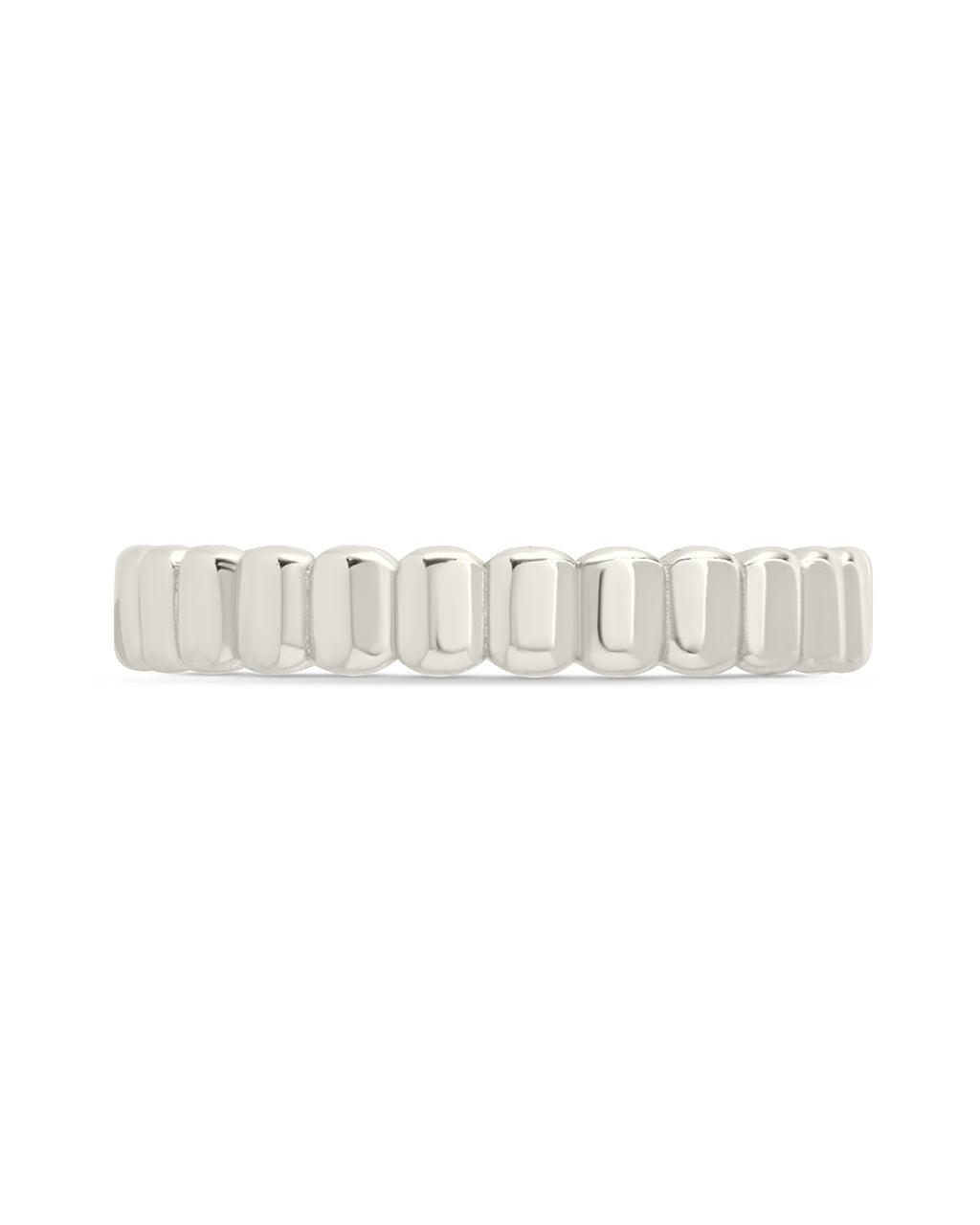 Sterling Silver Stacey Textured Band Ring